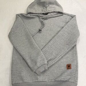 Coofandy Mens Hoodies Pullover Casaul Long Sleeve Drawstring Waffle Knit Hooded